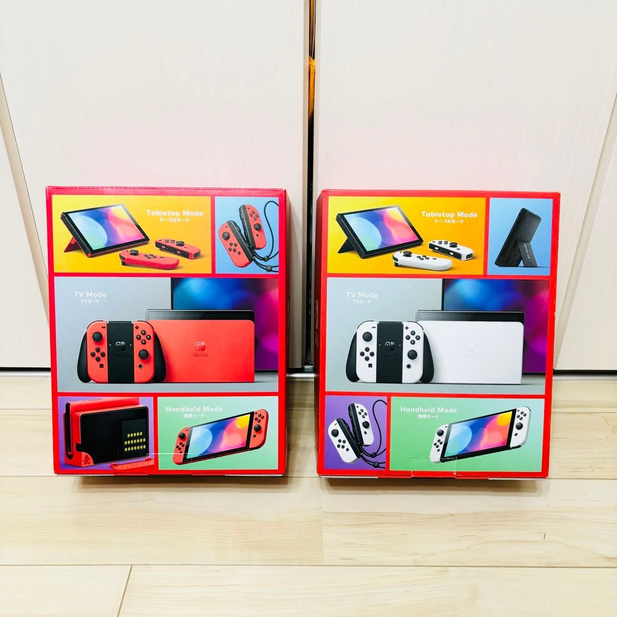 未使用】2台セット 有機EL Nintendo Switch ニンテンドー 未使用】2台セット 有機EL Nintendo Switch ニンテンドー