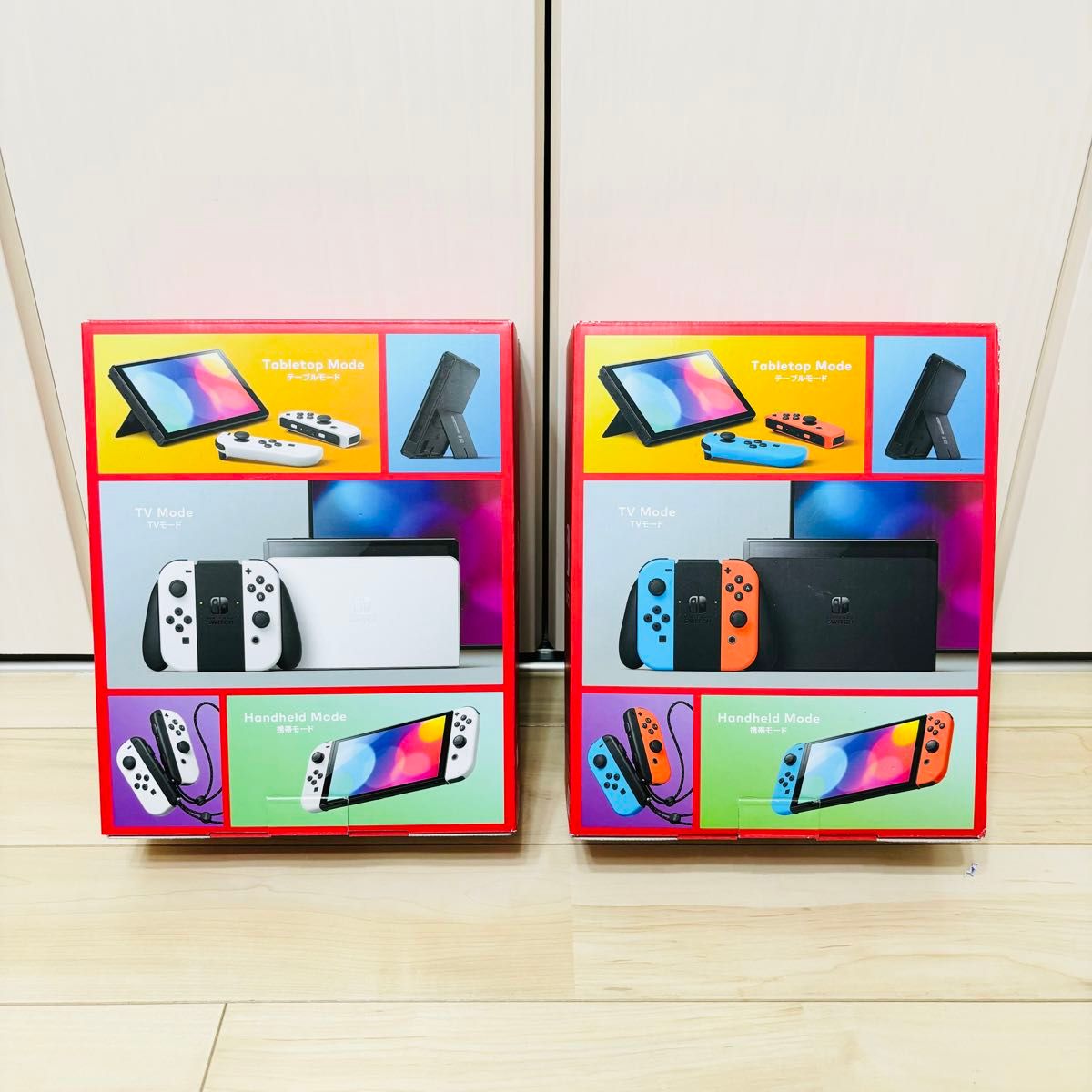 未使用】2台セット 有機EL Nintendo Switch ニンテンドー 未使用】2台セット 有機EL Nintendo Switch ニンテンドー