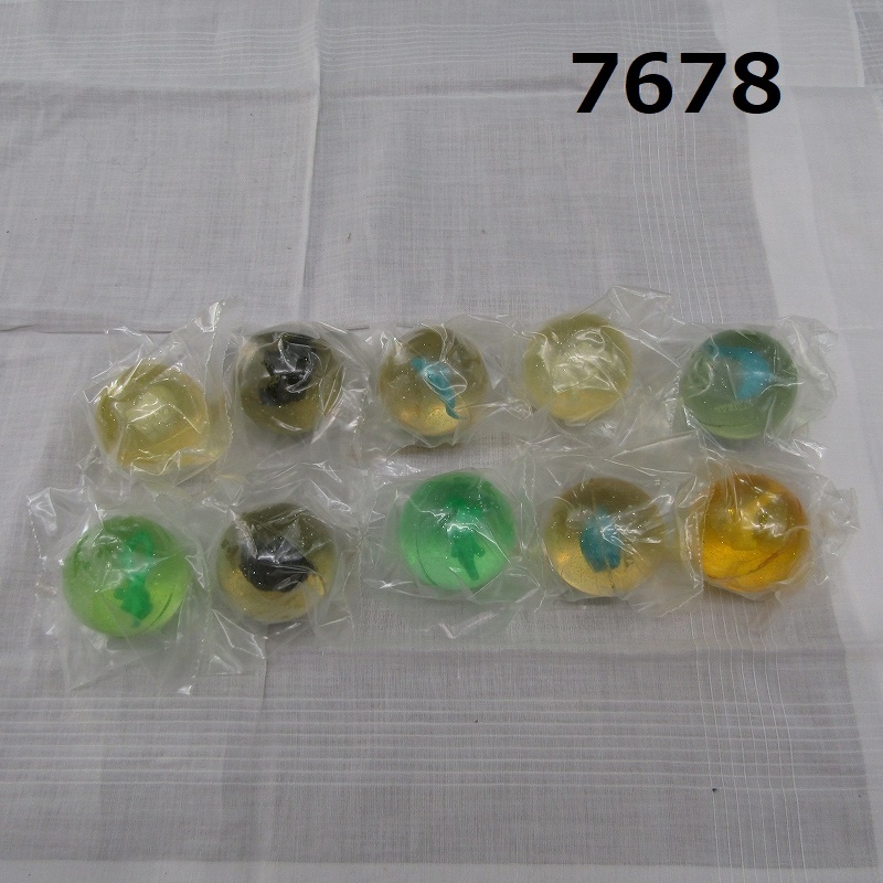 ■FK-7678◆当時物　バンダイ　スーパーガオ　宝珠　食玩まとめ売り/開封済/10個セット　20240926