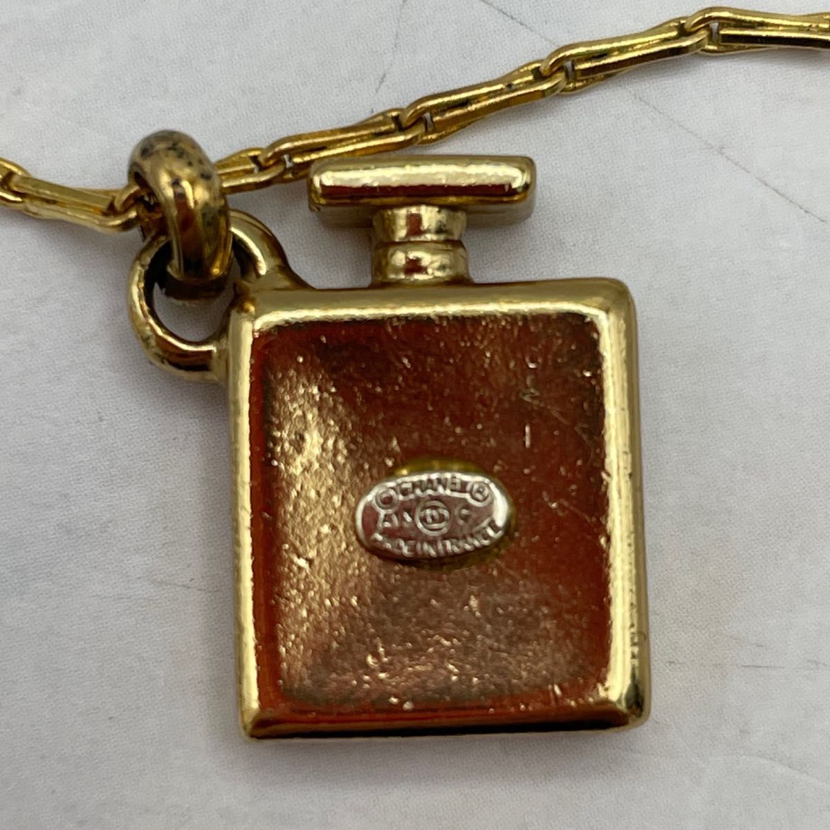 CHANEL シャネル 香水ボトル モチーフ ペンダントトップ CHANEL シャネル 香水ボトル モチーフ ペンダントトップ
