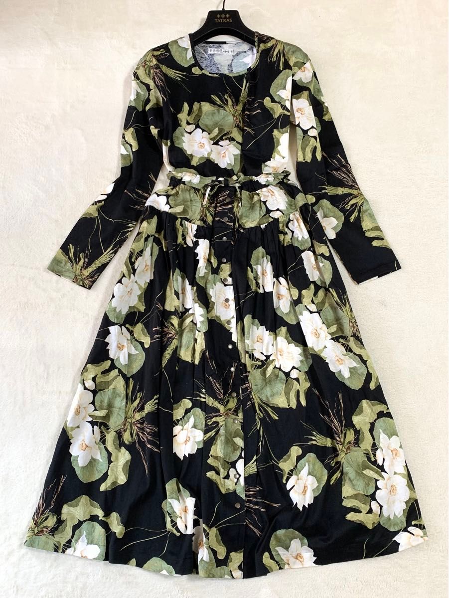 極美品 KANEKO ISAO カネコイサオ 花柄 セットアップ ロング 極美品 KANEKO ISAO カネコイサオ 花柄 セットアップ ロング