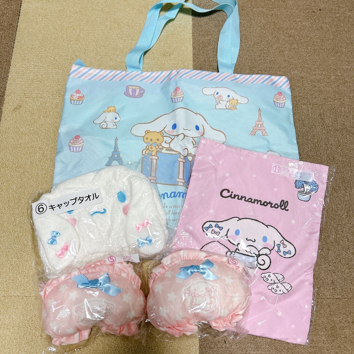 サンリオ シナモロール 当たりくじ ぬいぐるみ ミニバッグ まとめ売り シナモロール 当りくじ まとめ売り5点セット シナモロール
