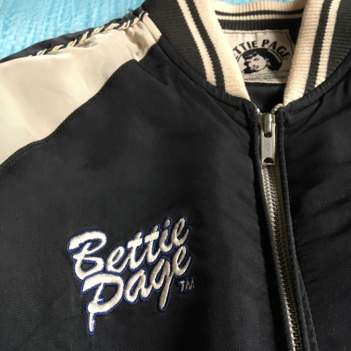 hysteric glamour ヒステリックグラマー Bettie Page スカジャン hysteric glamour ヒステリックグラマー Bettie Page スカジャン