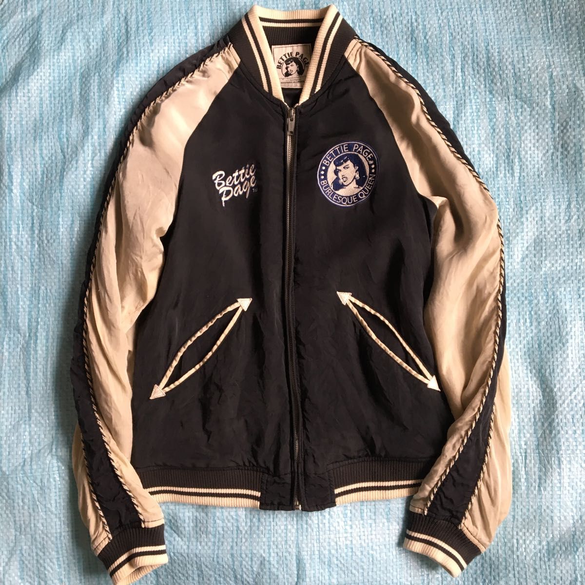 hysteric glamour ヒステリックグラマー Bettie Page スカジャン hysteric glamour ヒステリックグラマー Bettie Page スカジャン