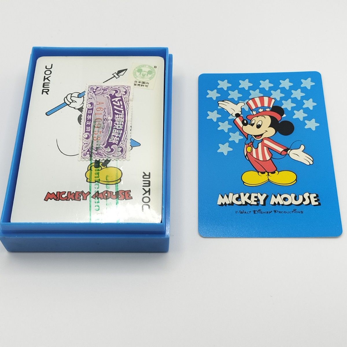 新品】ディズニー ミッキー トランプ レア レトロ 未開封 希少品 新品】ディズニー ミッキー トランプ レア レトロ 未開封 希少品