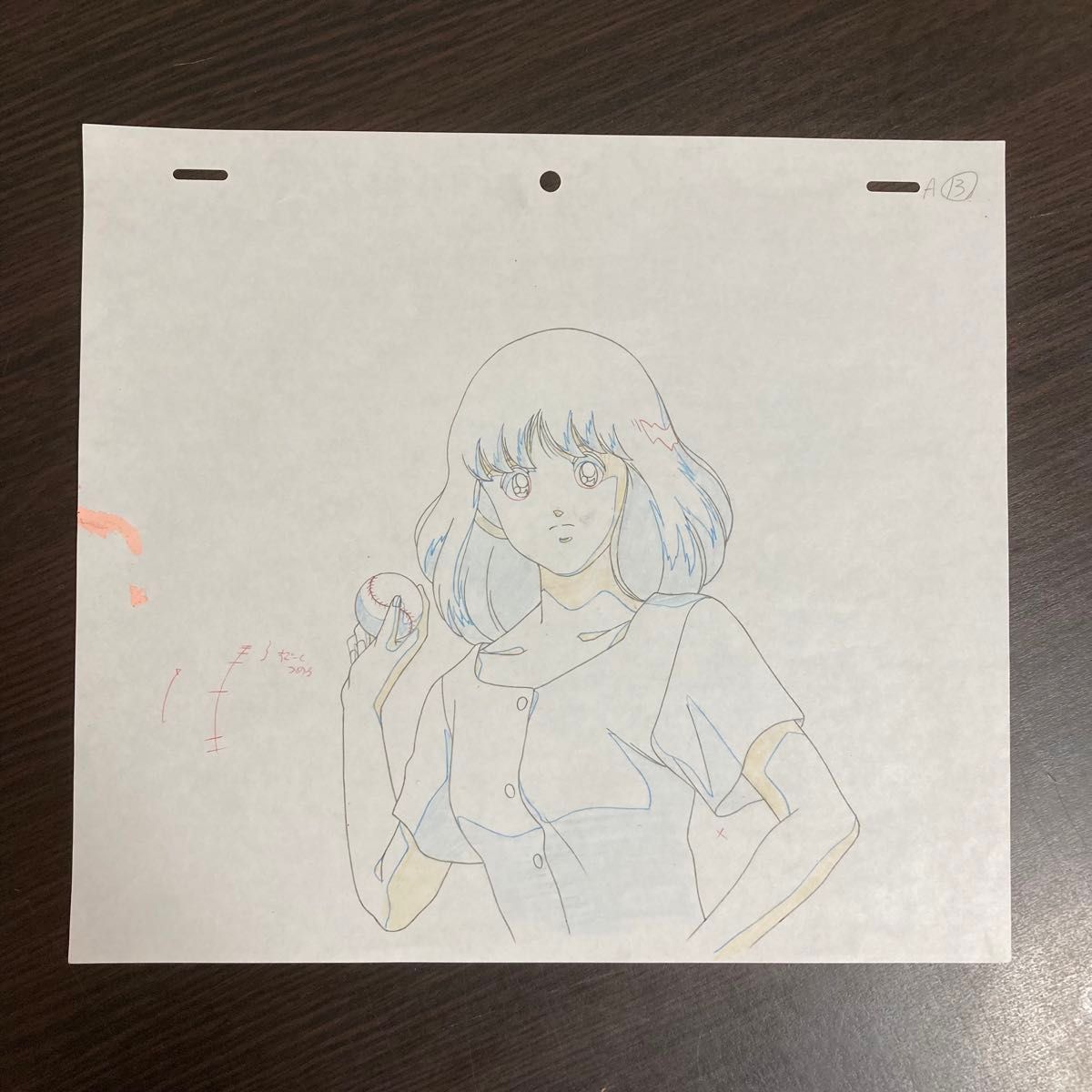 真作】タッチ「浅倉南」セル画 あだち充 ヒロイン 甲子園 アニメ 真作】タッチ「浅倉南」セル画 あだち充 ヒロイン 甲子園 アニメ