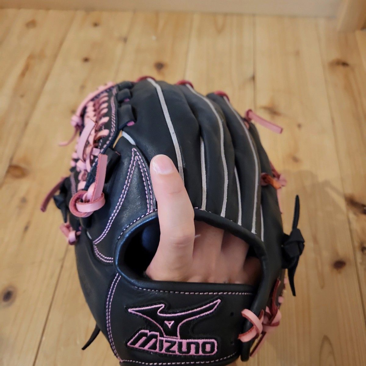 MIZUNO ダイアモンド ヒーロー 野球グローブ オールラウンド用 ミズノ ミズノ ダイアモンドヒーロー 一般軟式 オールラウンド ブラック