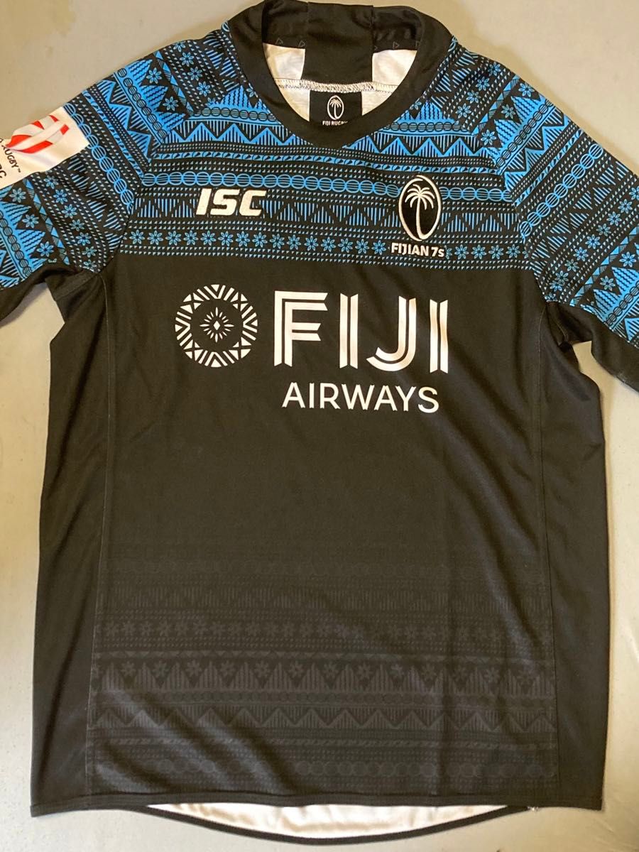 新品】 フィジー代表 7人制 ラグビー ジャージ ISC FIJI AIRWAYS 新品】 フィジー代表 7人制 ラグビー ジャージ ISC FIJI AIRWAYS
