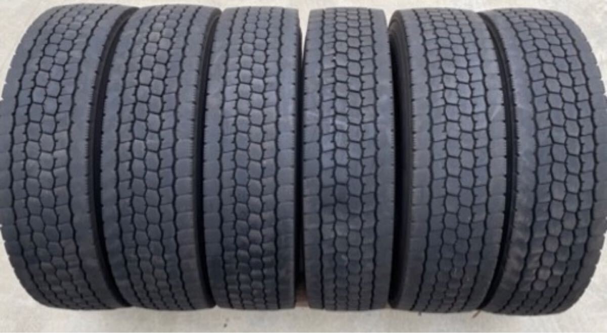 225/80R17.5 6本 ブリヂストン M888 ミックス 4トン 屋内保管 225/80R17.5 6本 ブリヂストン M888 ミックス 4トン 屋内保管