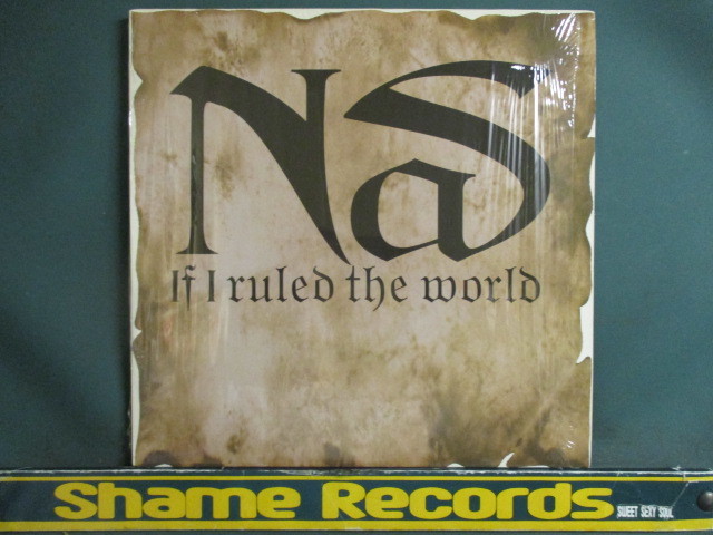 Nas ： If I Ruled The World 12'' // 5点で送料無料_画像1