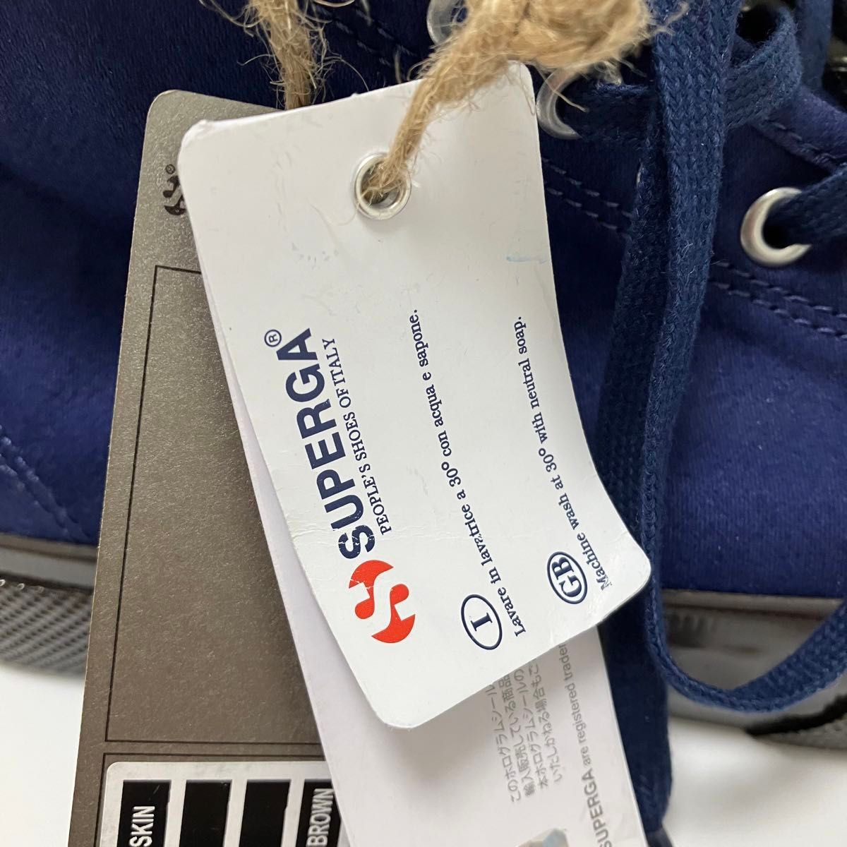Z79 未使用 SUPERGA スペルガ モールスキン スニーカー Z79 未使用 SUPERGA スペルガ モールスキン スニーカー