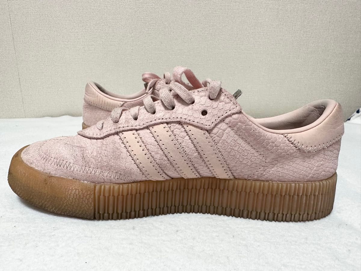 adidas SAMBAROSE W サンバローズ ピンク 厚底 24 5cm adidas SAMBAROSE W サンバローズ ピンク 厚底 24 5cm