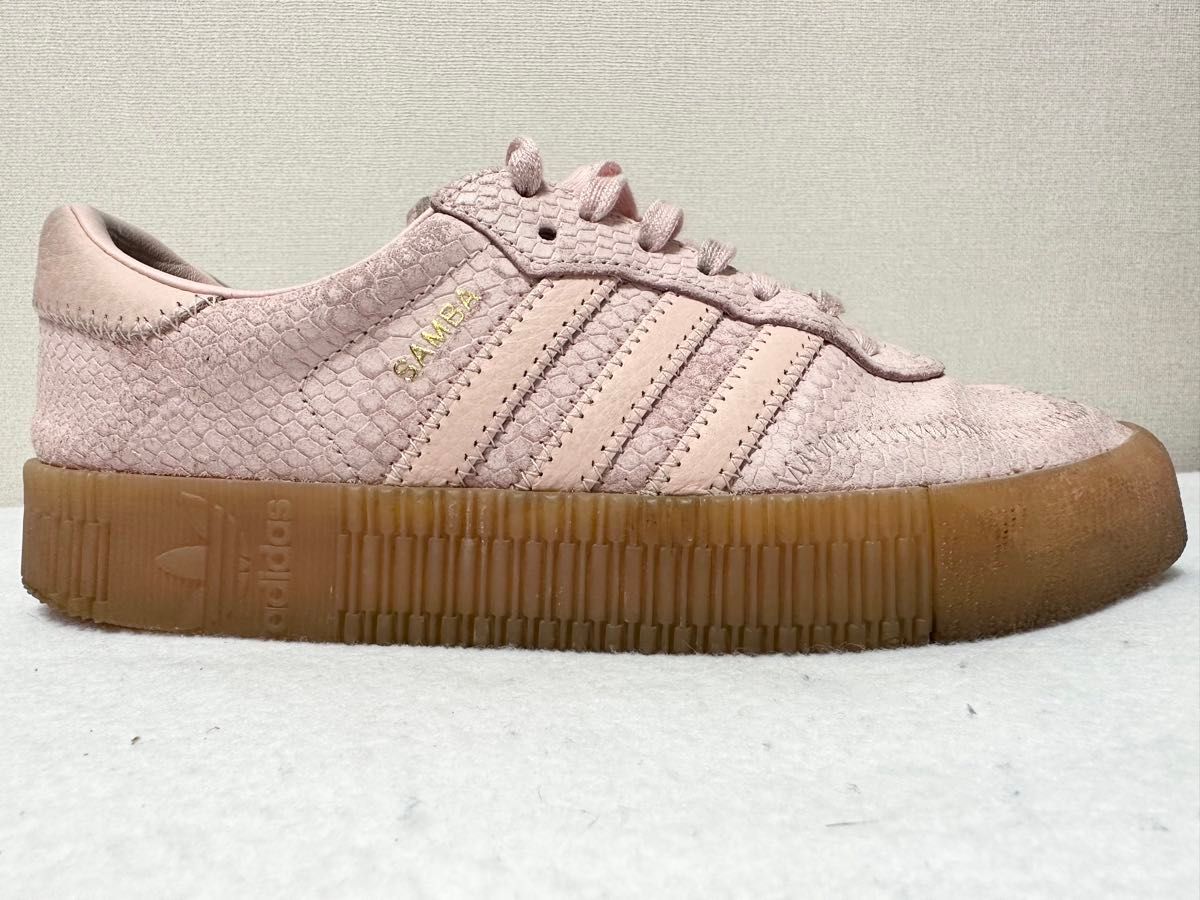 adidas SAMBAROSE W サンバローズ ピンク 厚底 24 5cm adidas SAMBAROSE W サンバローズ ピンク 厚底 24 5cm