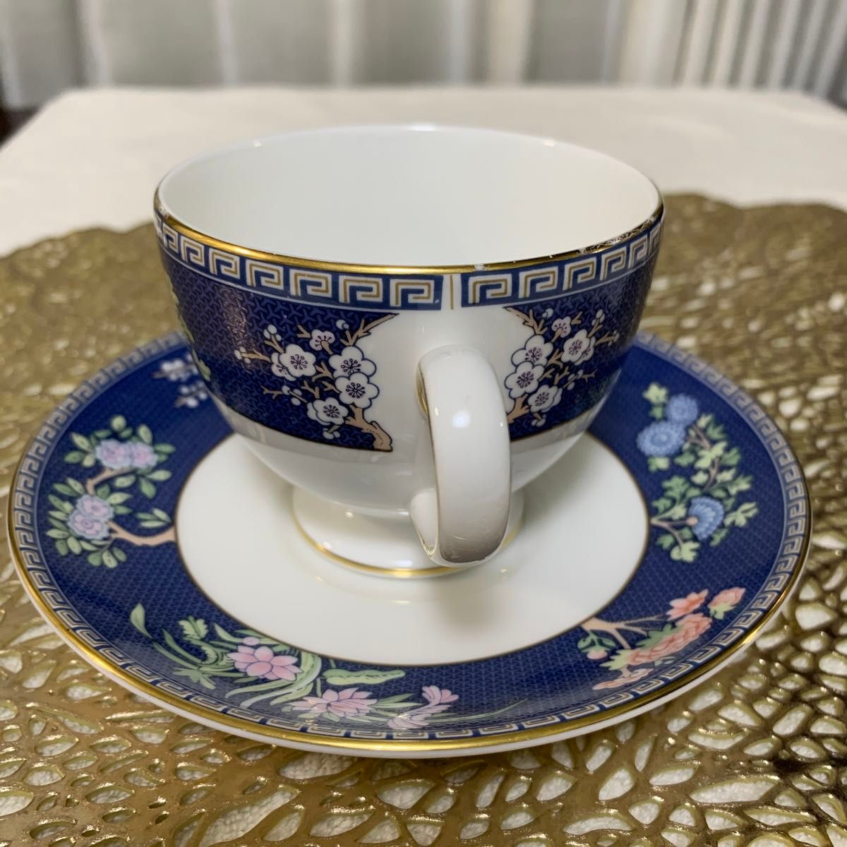 ウェッジウッド カップ ソーサー 廃盤 希少柄WEDGWOOD ブルー ウェッジウッド カップ ソーサー 廃盤 希少柄WEDGWOOD ブルー