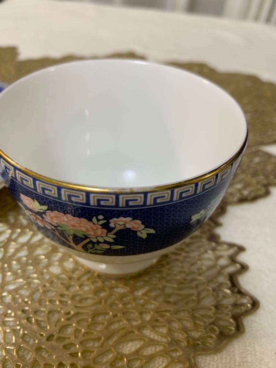 ウェッジウッド カップ ソーサー 廃盤 希少柄WEDGWOOD ブルー ウェッジウッド カップ ソーサー 廃盤 希少柄WEDGWOOD ブルー