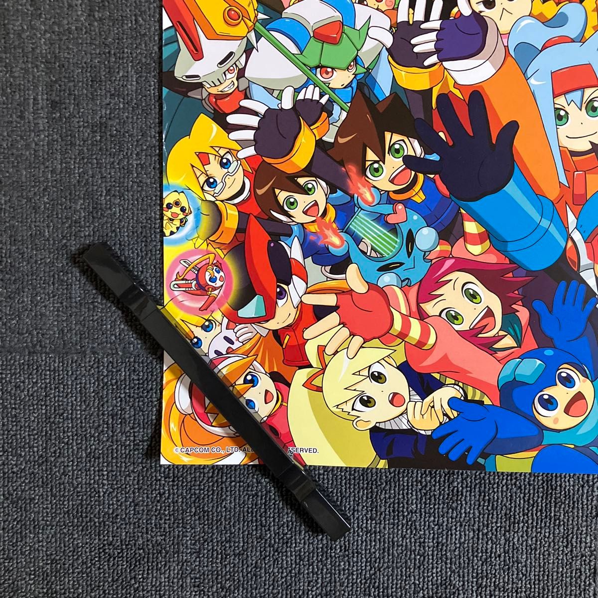 ロックマン20周年記念イベント』非売品ポスター CAPCOM カプコン ロックマン20周年記念イベント』非売品ポスター CAPCOM カプコン