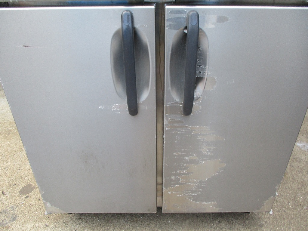 y1461-1　ダイワ　4ドア冷凍冷蔵庫　2凍2蔵　3相200V　W900×D800×H1900　353S1　2009年製　店舗用品 中古 厨房機器 業務用品_画像6