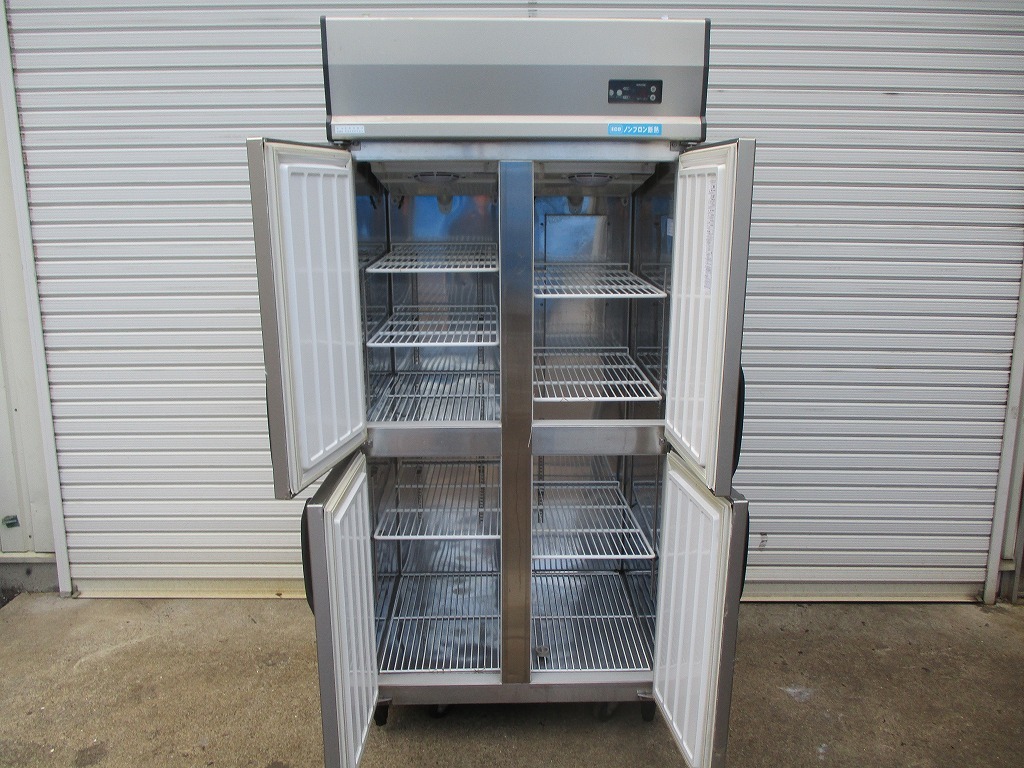 y1461-1　ダイワ　4ドア冷凍冷蔵庫　2凍2蔵　3相200V　W900×D800×H1900　353S1　2009年製　店舗用品 中古 厨房機器 業務用品_画像5