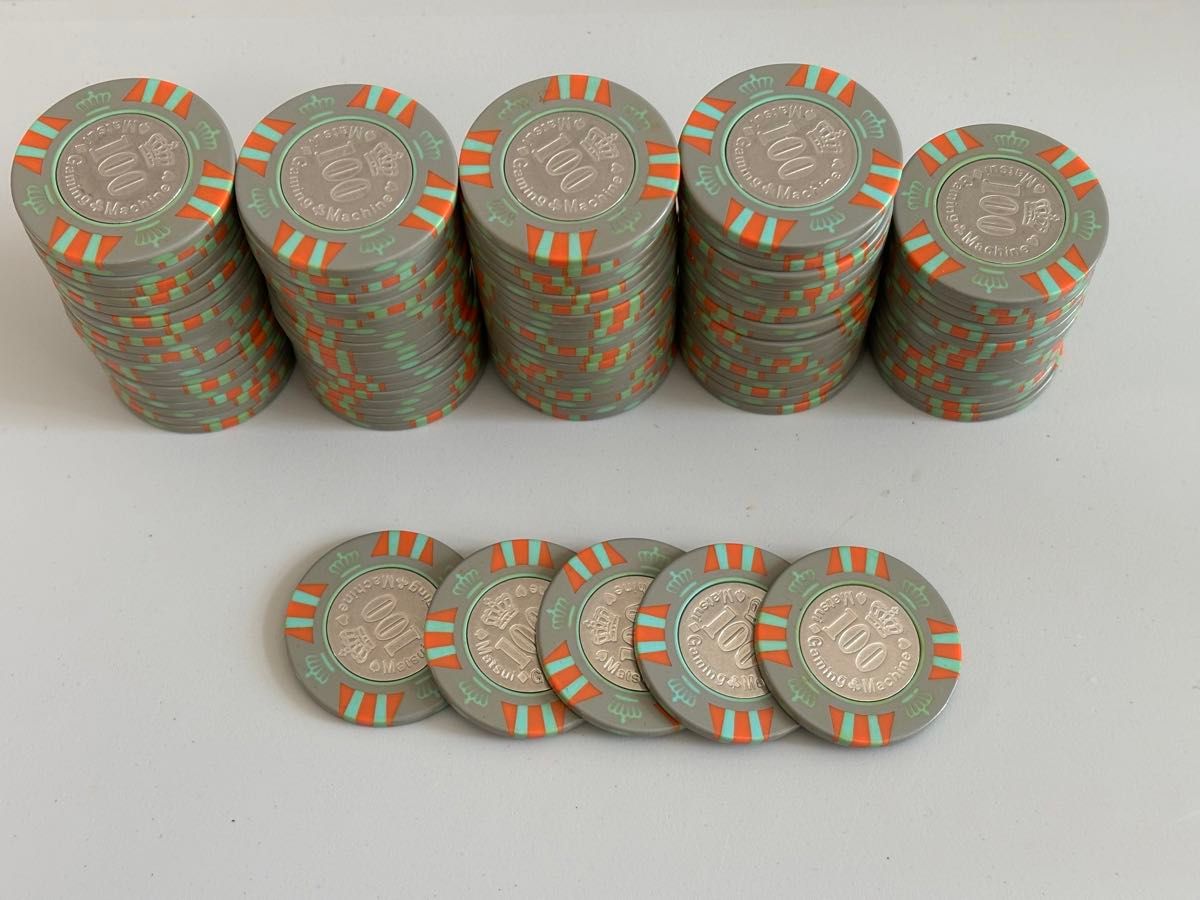 MGMカジノチップ ゲームメダル$100×100枚(1000枚) MGMカジノチップ ゲームメダル$100×100枚(1000枚有)|Yahoo