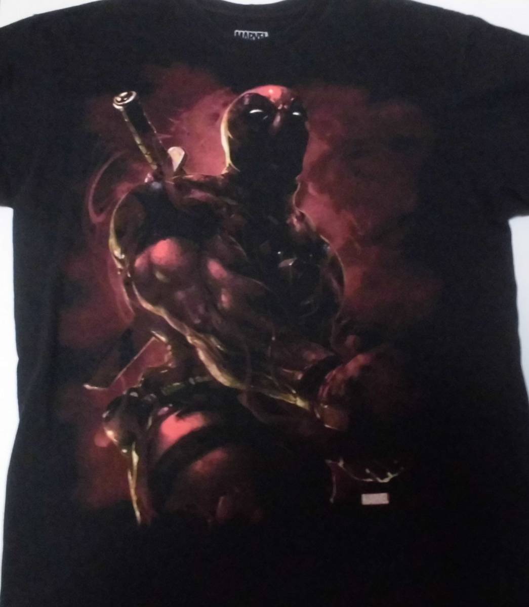 ヤフオク デッドプール Deadpool Tシャツ メンズl マーベ