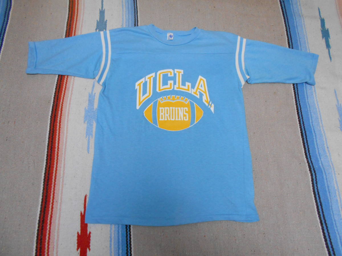１９７０年代製 UCLA BRUINS AMERICAN FOOTBALL アメフト アメリカン フットボール カリフォルニア大学 CALIFORNIA UNIVERSITY LosAngeles _画像1