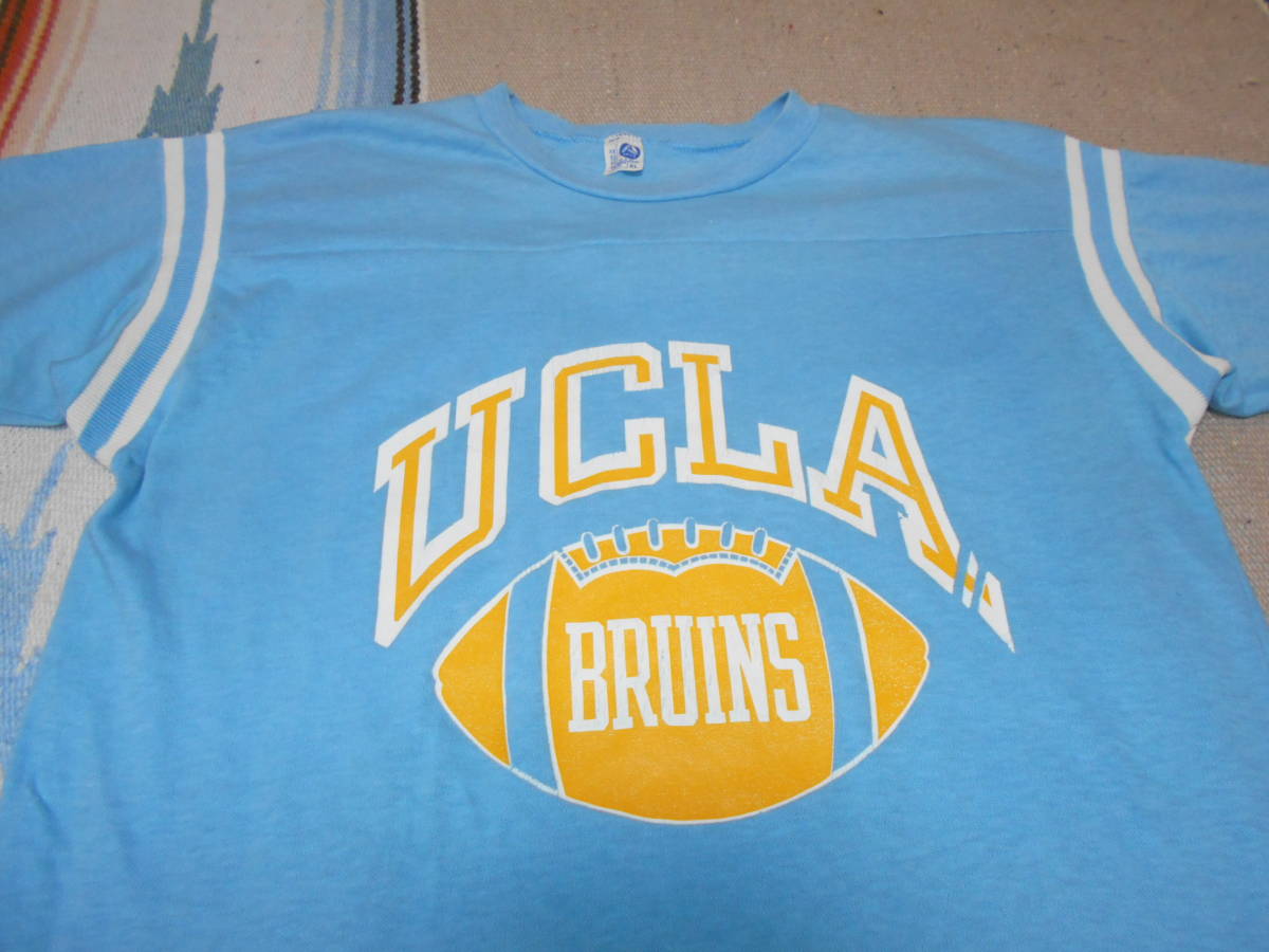 １９７０年代製 UCLA BRUINS AMERICAN FOOTBALL アメフト アメリカン フットボール カリフォルニア大学 CALIFORNIA UNIVERSITY LosAngeles _画像2