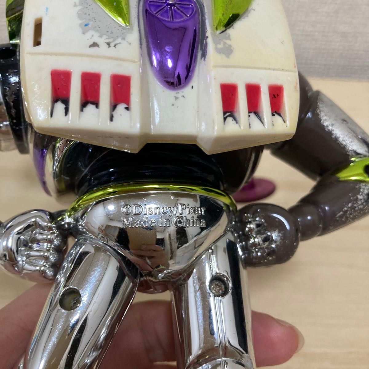 希少】海外 当時物 トイストーリー バズライトイヤー メタリック 希少】海外 当時物 トイストーリー バズライトイヤー メタリック
