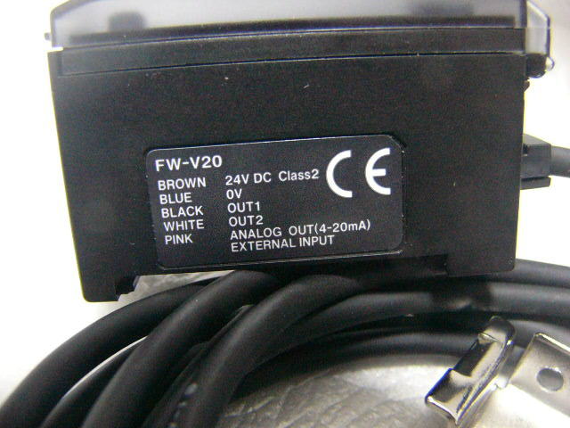 Yahoo!オークション - 未使用 Keyence FW-V20 デジタル超音波式 Yahoo!オークション - 未使用 Keyence FW-V20 デジタル超音波式