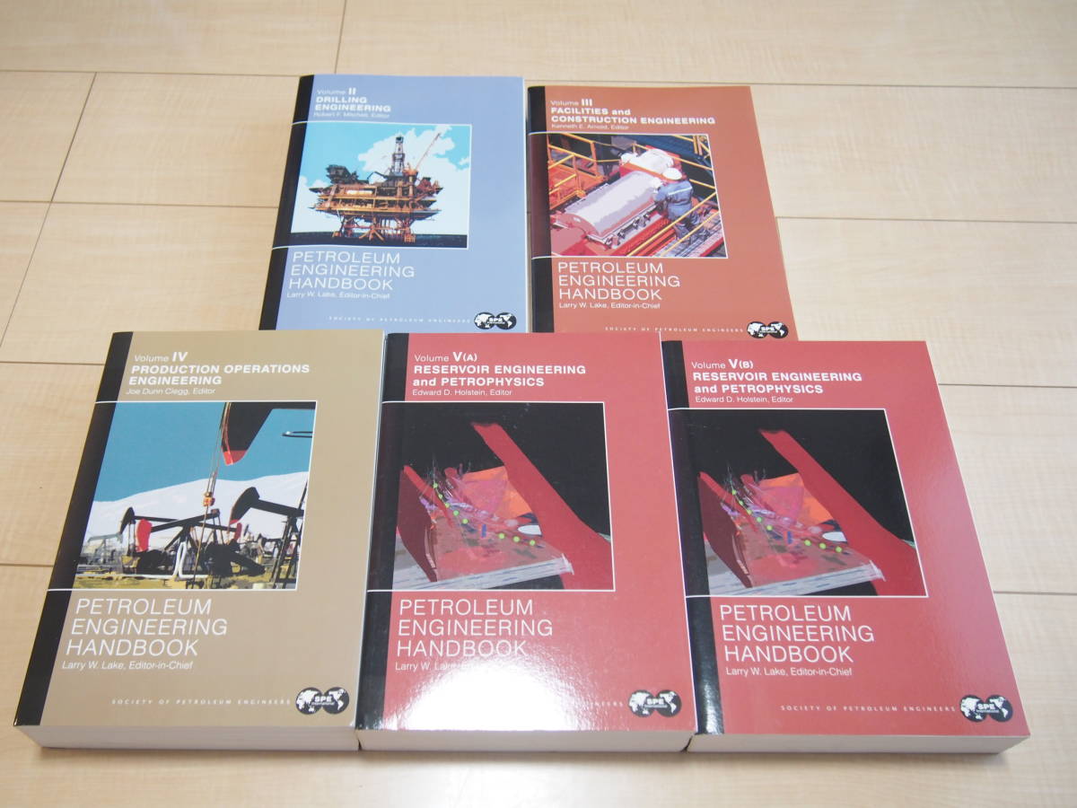 洋書 Petroleum Engineering Handbook 石油工学ハンドブックvol 2 Vol 5 B 5冊セット 石油 技術 送料無料 日本代購代bid第一推介 Funbid
