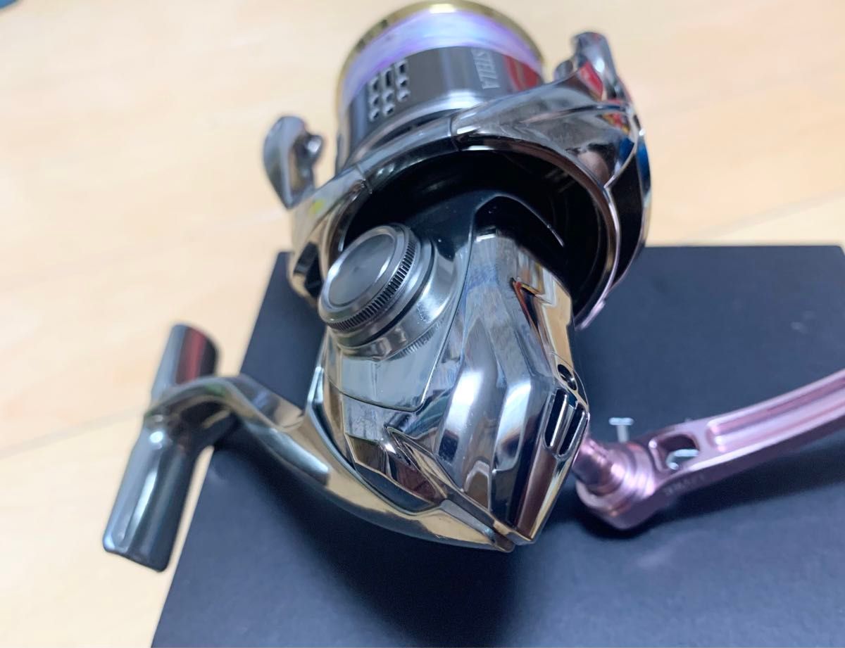 シマノ 18ステラ C3000MHG リブレハンドル ライトアーム70さくら シマノ 18ステラ C3000MHG リブレハンドル ライトアーム70さくら