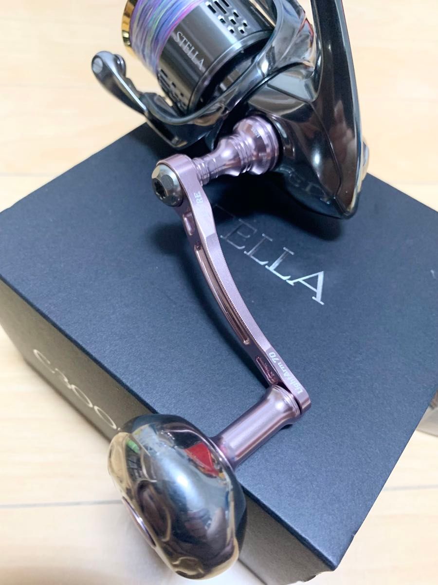 シマノ 18ステラ C3000MHG リブレハンドル ライトアーム70さくら シマノ 18ステラ C3000MHG リブレハンドル ライトアーム70さくら