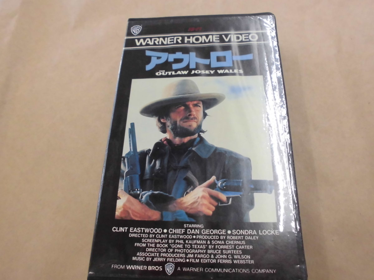 VHS アウトロー 新色追加 字幕版 クリント イーストウッド 日本に