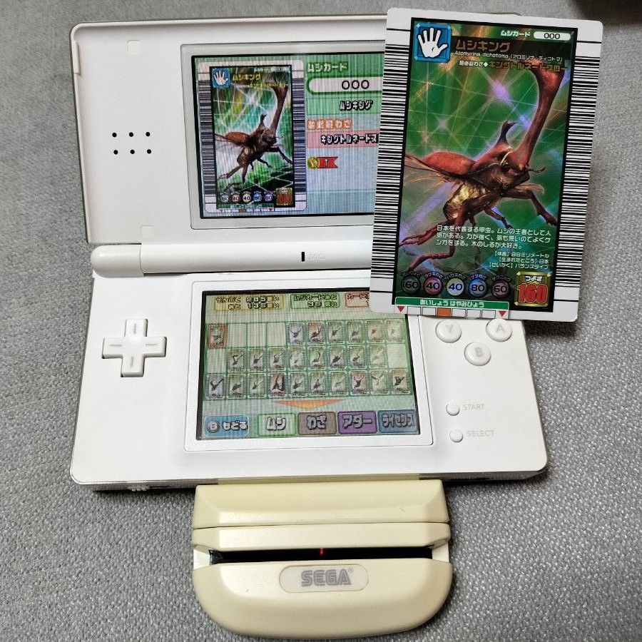 DS】甲虫王者ムシキング スーパーコレクション カードリーダー DS】甲虫王者ムシキング スーパーコレクション カードリーダー
