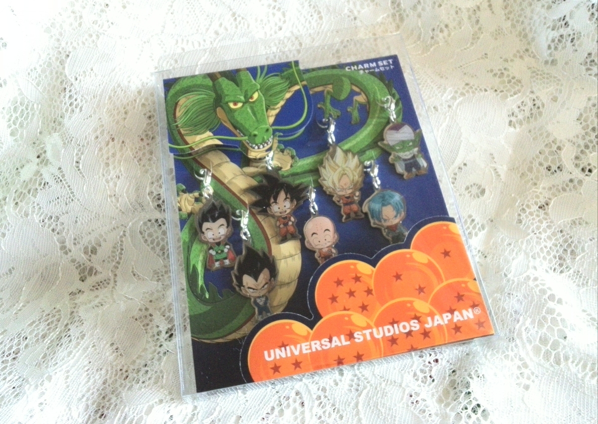 【即決】USJ限定 ドラゴンボール チャームセット 鳥山明 少年ジャンプ 新品 未開封_画像1