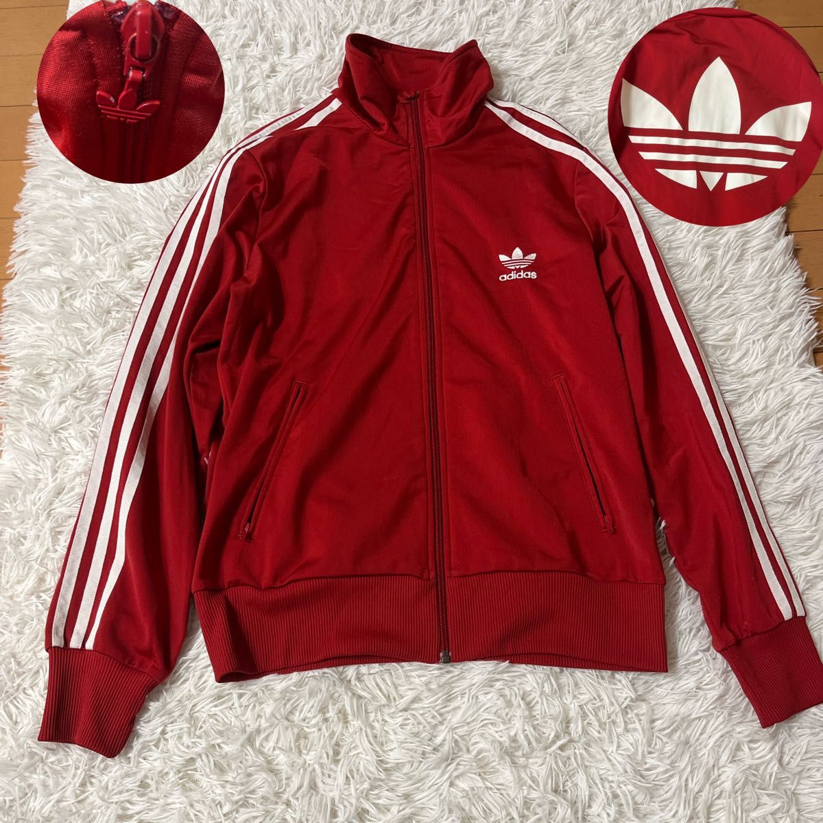 adidas アディダス ジャージ トラックジャケット レッド 赤 90s adidas アディダス ジャージ トラックジャケット レッド 赤 90s
