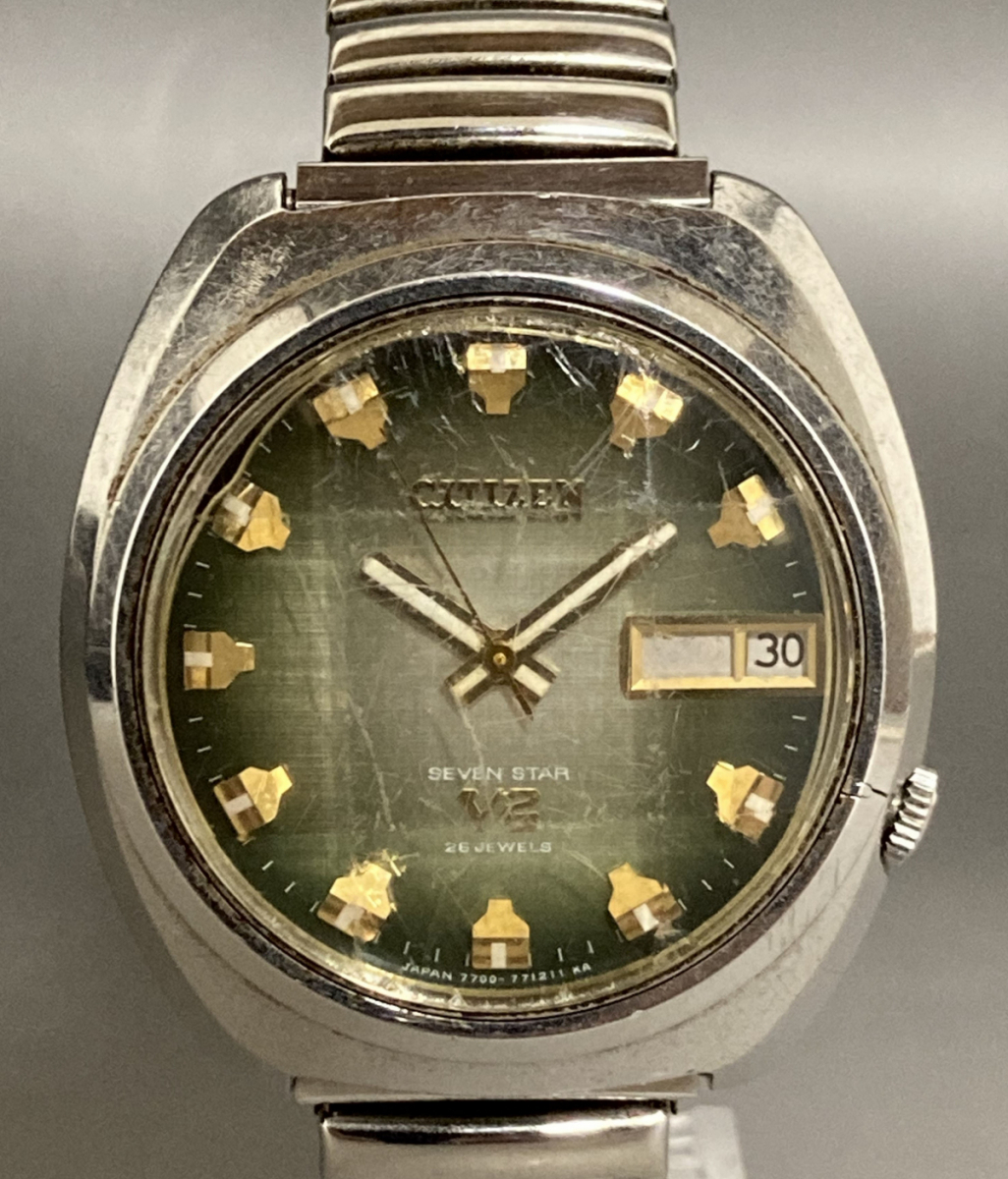 CITIZEN シチズン SEVEN STAR セブンスター 4-770871 Y V2 26石