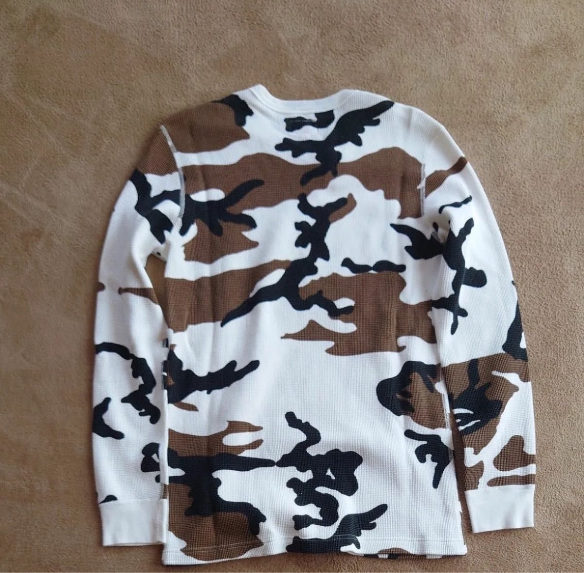 Supreme 16AW Camo Waffle Thermal カモ ワッフル サーマル ロン Supreme 16AW Camo Waffle Thermal カモ ワッフル サーマル ロン