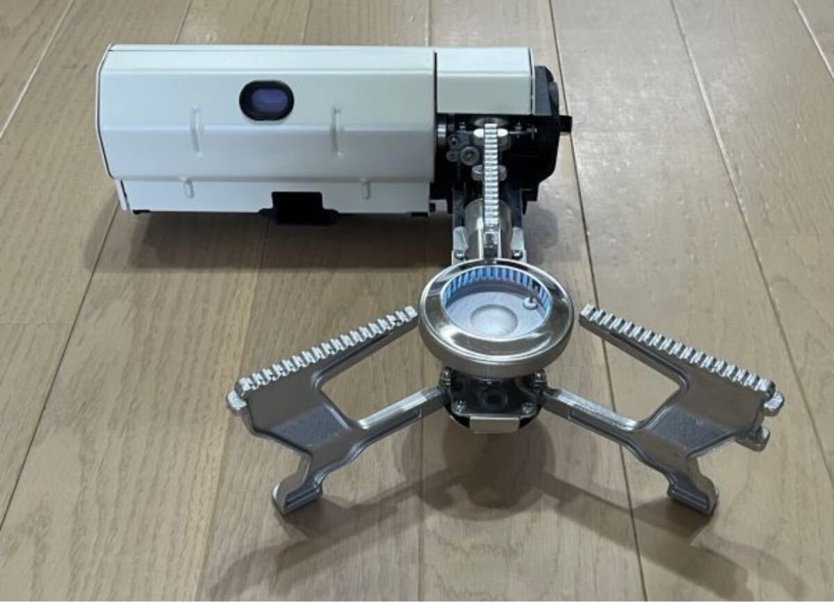 新品 限定製造品　新デザイナーズガスバーナ（ニューデザイン）　CB缶用　バーナー部分鋳造一体成型　