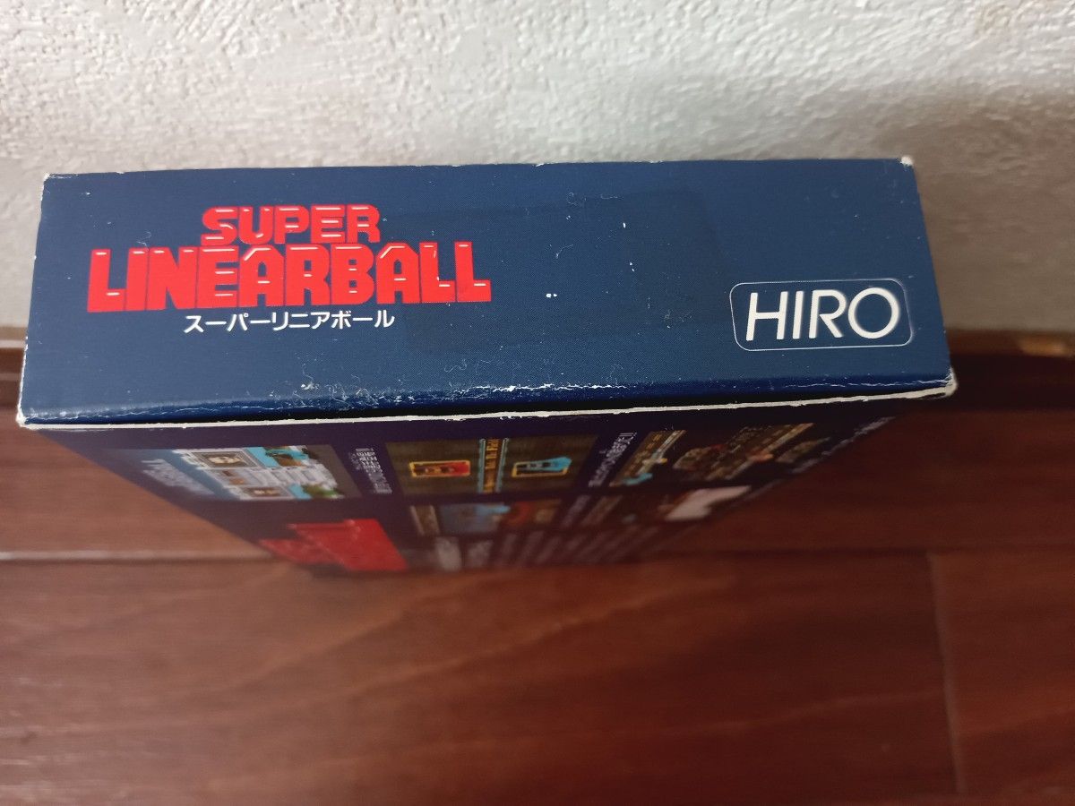 スーパーファミコン SFC スーパーリニアボール 箱 説明書 ハガキ スーパーファミコン SFC スーパーリニアボール 箱 説明書 ハガキ