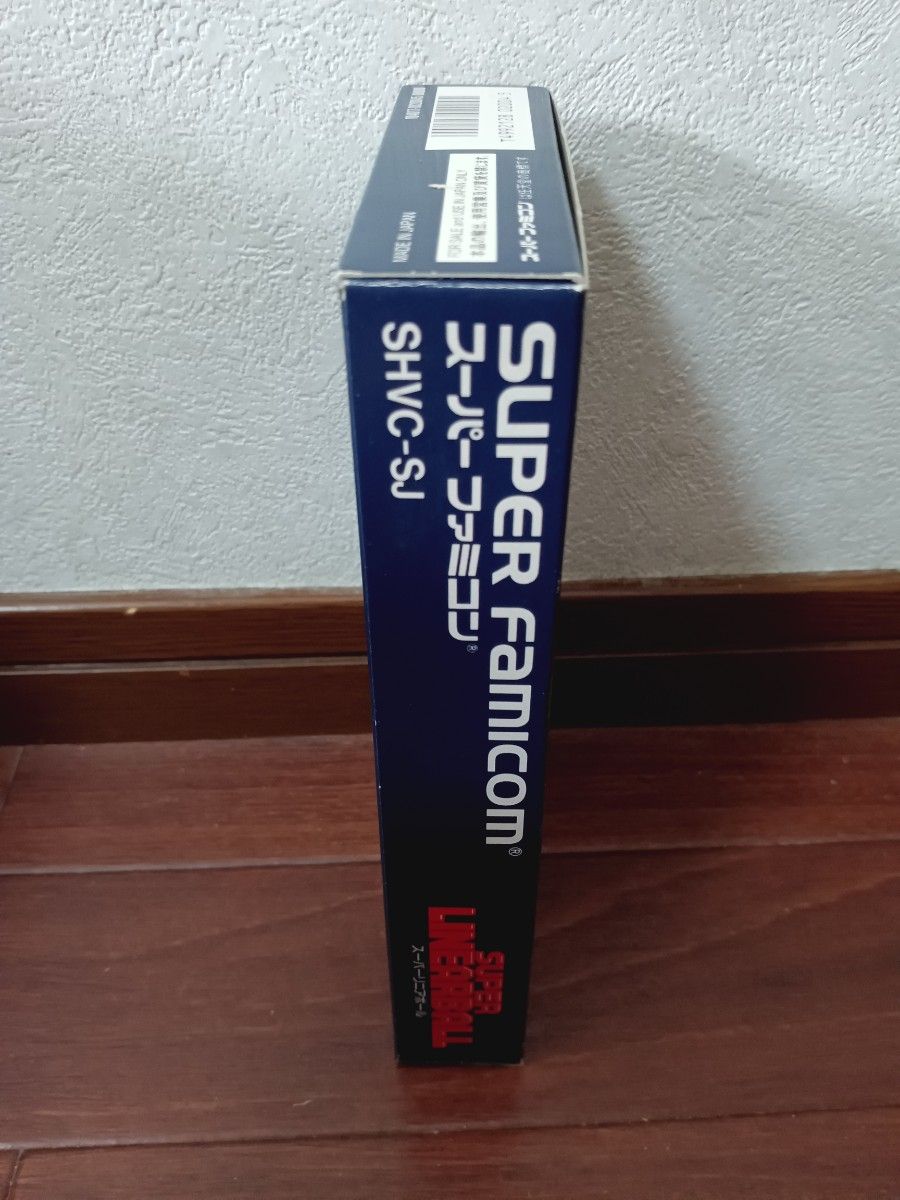 スーパーファミコン SFC スーパーリニアボール 箱 説明書 ハガキ スーパーファミコン SFC スーパーリニアボール 箱 説明書 ハガキ