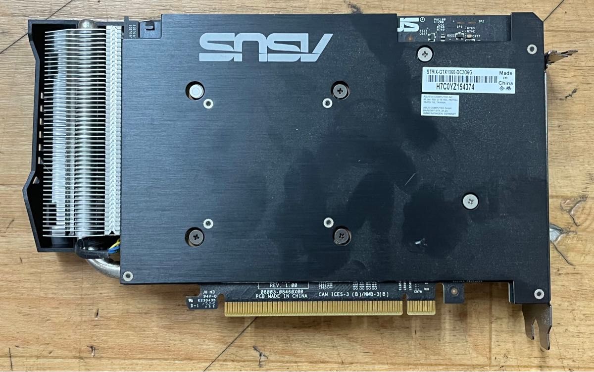 ジャンク品】ASUS STRIX-GTX1060-DC206G|Yahoo!フリマ(旧 ジャンク品】ASUS STRIX-GTX1060-DC206G|Yahoo!フリマ(旧