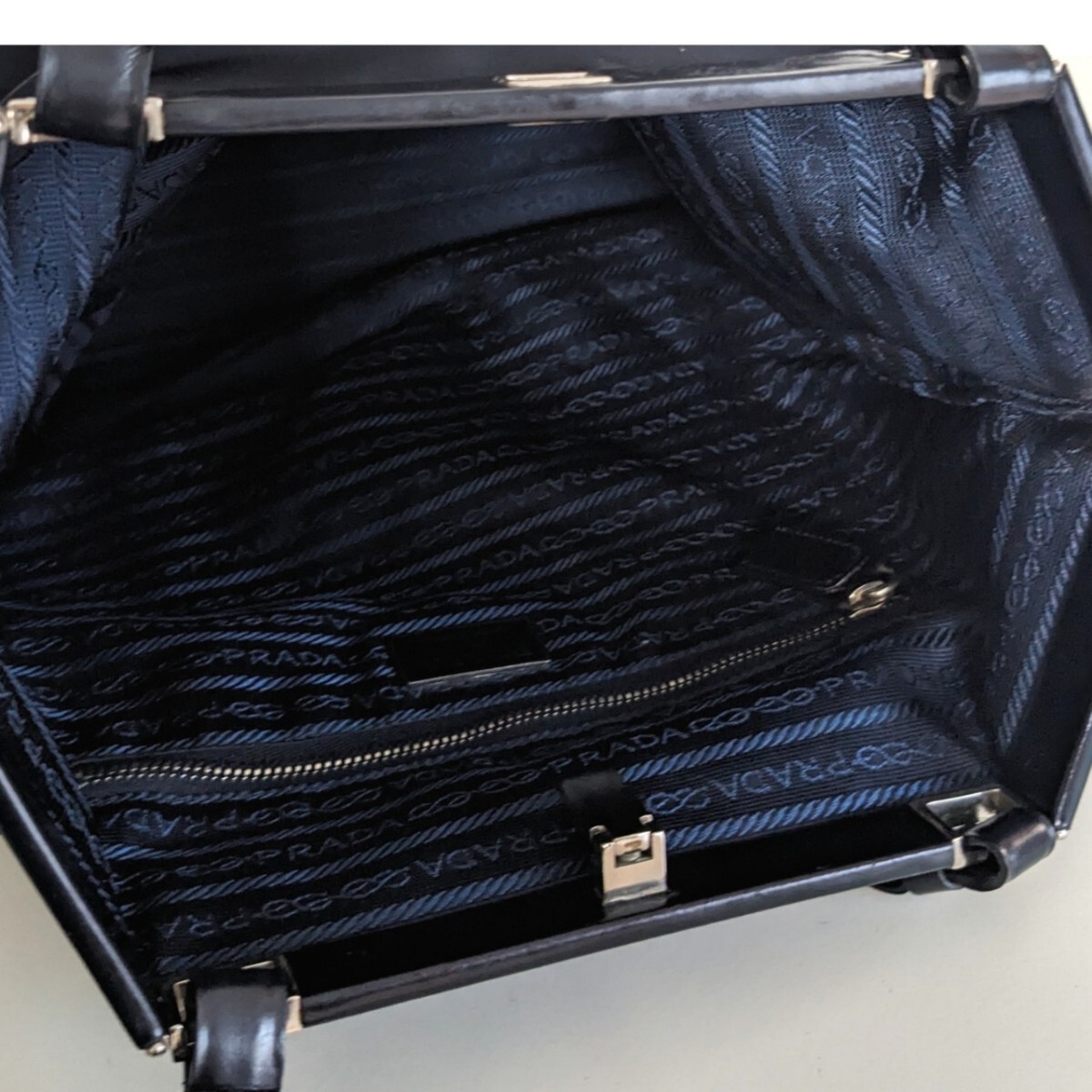 良品 PRADA オールドプラダ ヴィンテージ ナイロン レザー 良品 PRADA オールドプラダ ヴィンテージ ナイロン レザー