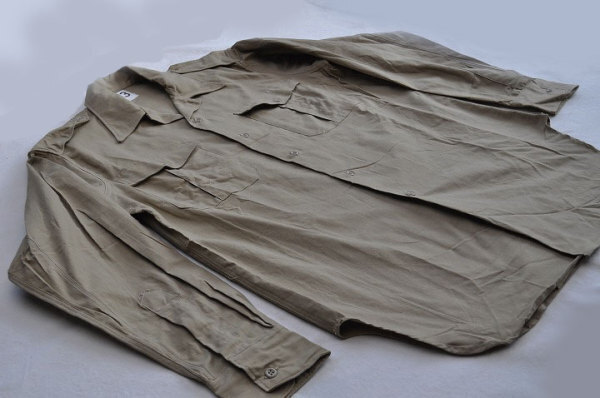  France army discharge the truth thing M-47chino shirt size display L3 FCS-21-L3 long sleeve Europe UK military 