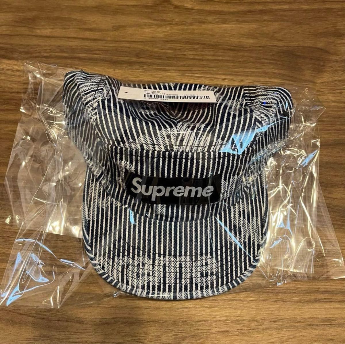supreme Denim Camp Cap ストライプ デニム キャップ supreme Denim Camp Cap ストライプ デニム キャップ