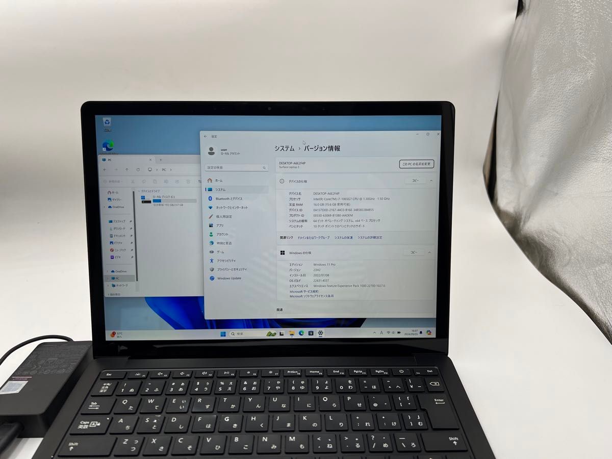 Surface Laptop 3 13 5インチ マットブラック 第 10 世代i7 Surface Laptop 3 13 5インチ マットブラック 第 10 世代i7