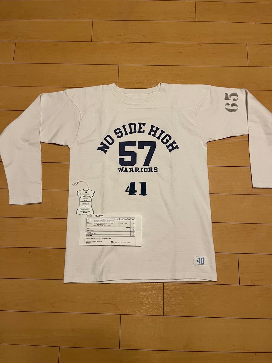 WAREHOUSE × style and respect フットボールシャツ サイズM WAREHOUSE × style and respect フットボールシャツ サイズM
