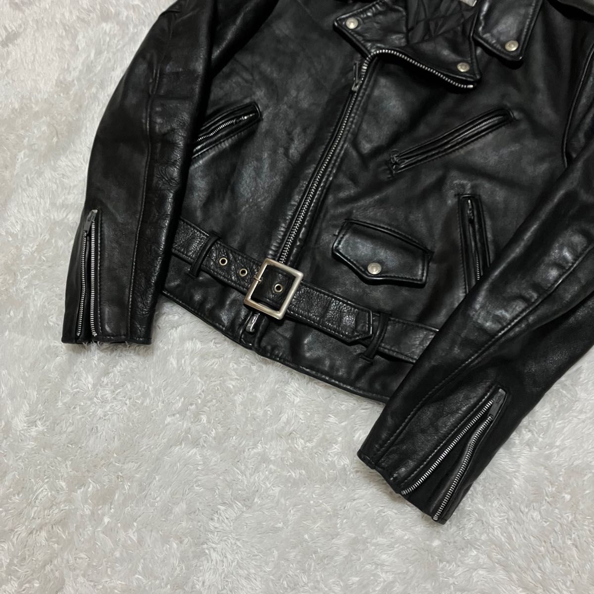 ショット ダブルライダース ジャケット ブラック 黒 SCHOTT 38 M ショット ダブルライダース ジャケット ブラック 黒 SCHOTT 38 M