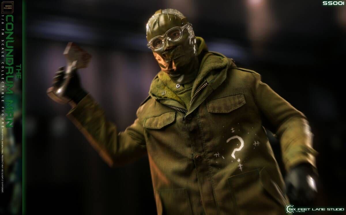 Six Feet Lane Studio 1/6 Riddler 未開封新品 SS001 検) ホット Six Feet Lane Studio 1/6 Riddler 未開封新品 SS001 検) ホット