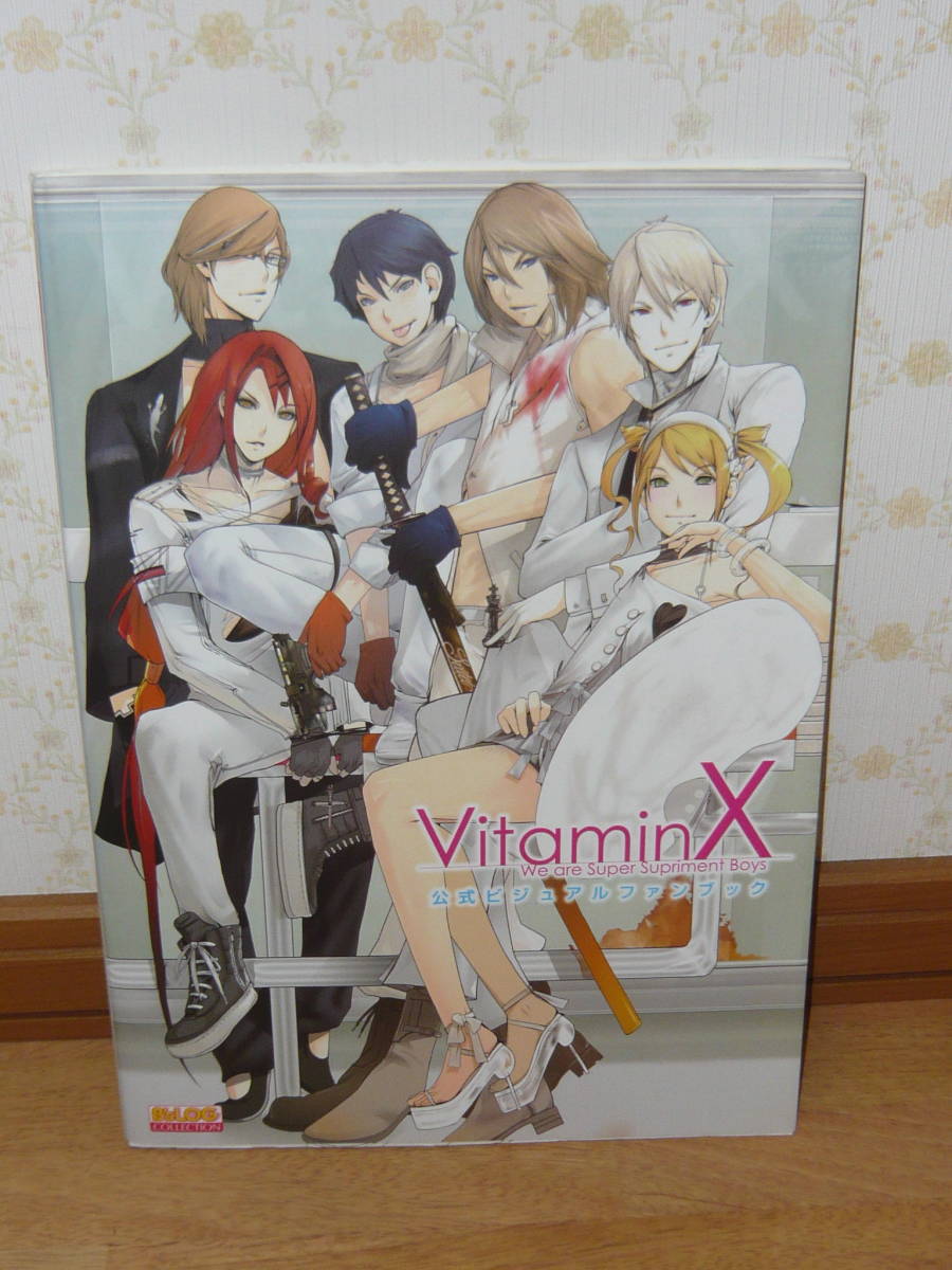 ヤフオク ゲーム設定資料集 Ps2 Vitaminx 公式ビジュア