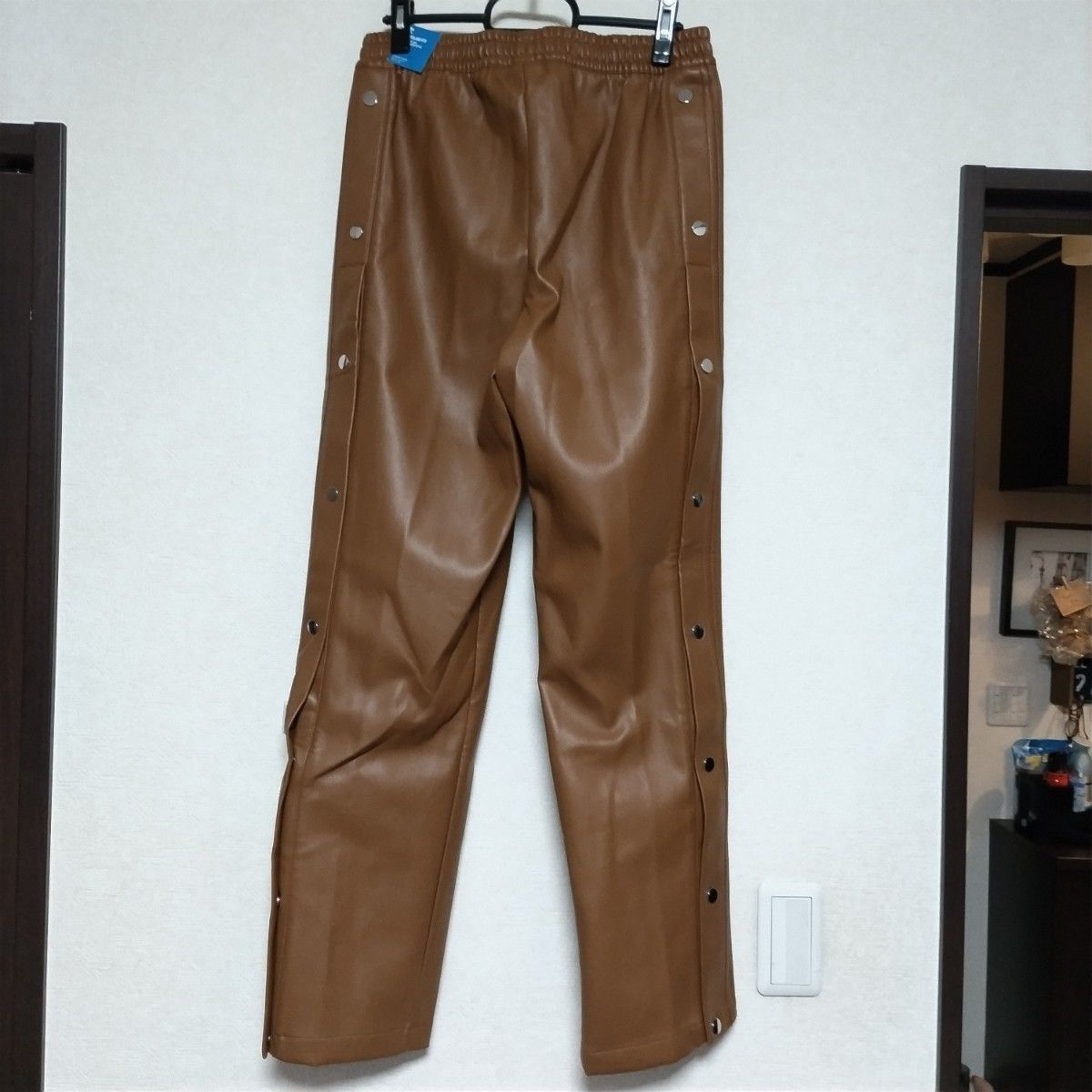 新品タグ付き adidas Faux Leather Adibreak Pants フェイク 新品タグ付き adidas Faux Leather Adibreak Pants フェイク